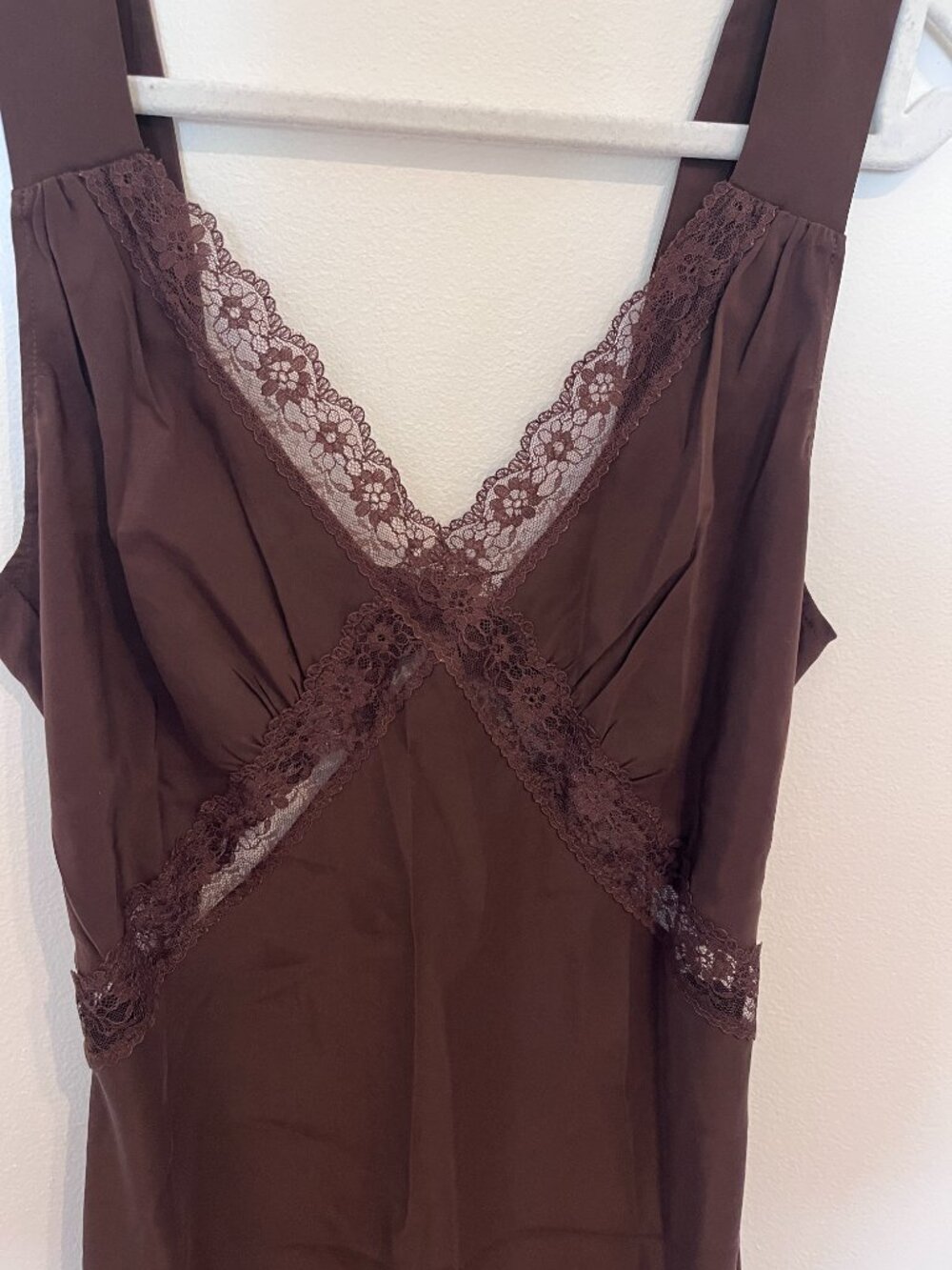 Reformation Provence Silk Dress in Cafe Size M (Altered) - Picture 5 of 14